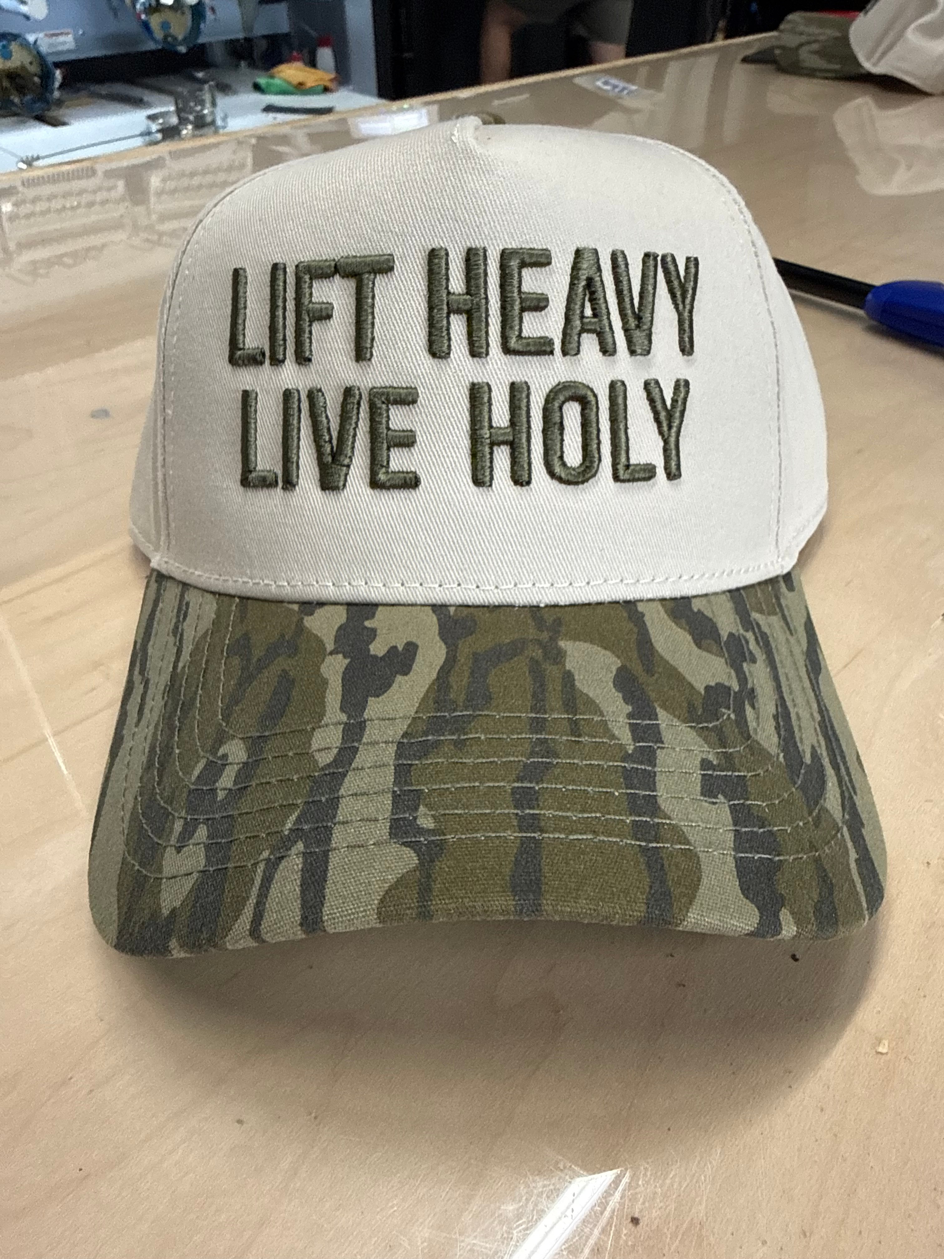 Lift Heavy Live Holy - Hat