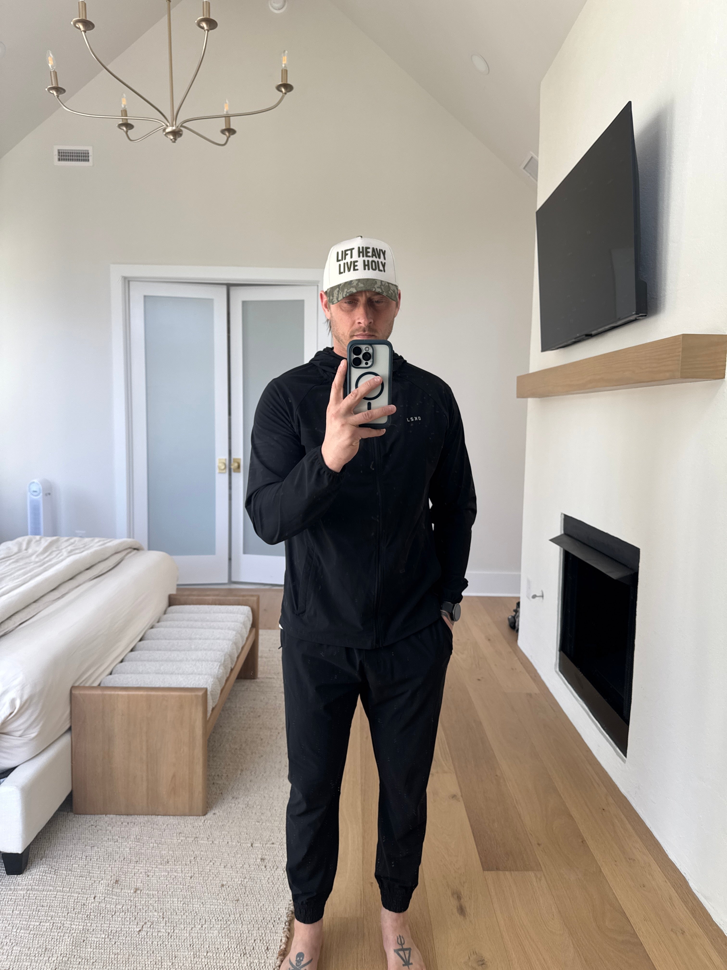 Lift Heavy Live Holy - Hat